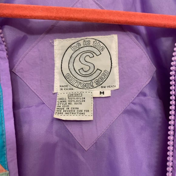 Be In the Current Seen Vintage Windbreaker - Picture 2 of 3